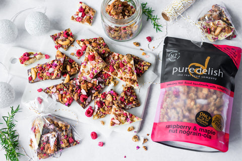 Pure Delish raspberry & maple nut nograin-ola--3823-3,Pure Delish raspberry & maple nut nograin-ola--3844-3