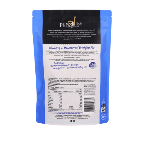 Blueberry & Blackcurrant Breakfast Mix 350g
