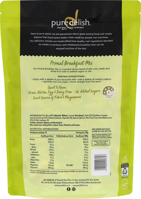 Primal Breakfast Mix 800g