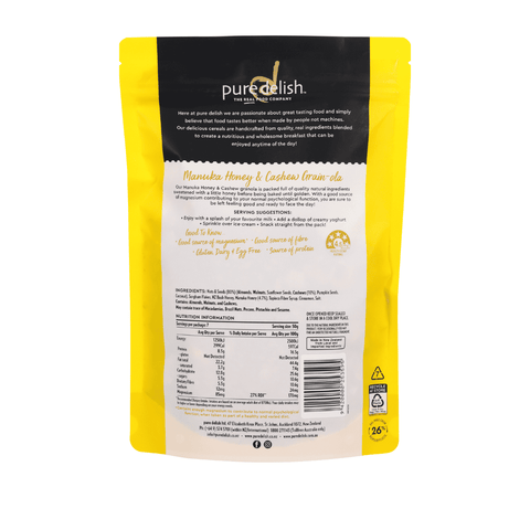 Manuka Honey & Cashew Grain-ola 350g