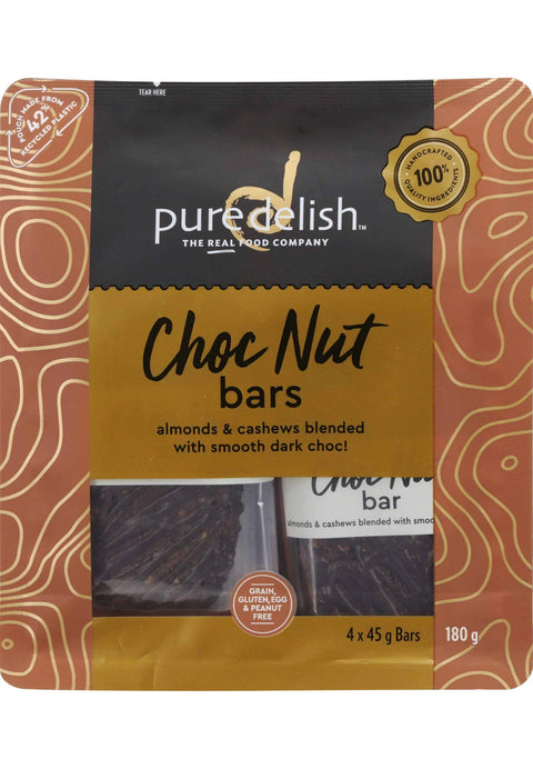 Choc Nut Bar Multipack (4 bars)