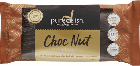 Choc Nut Slab 350g