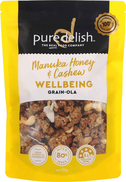 Manuka Honey & Cashew Grain-ola 350g
