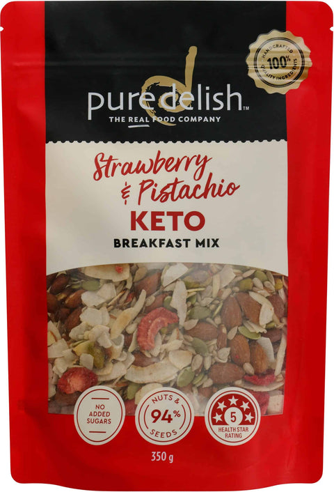 Strawberry & Pistachio Breakfast Mix