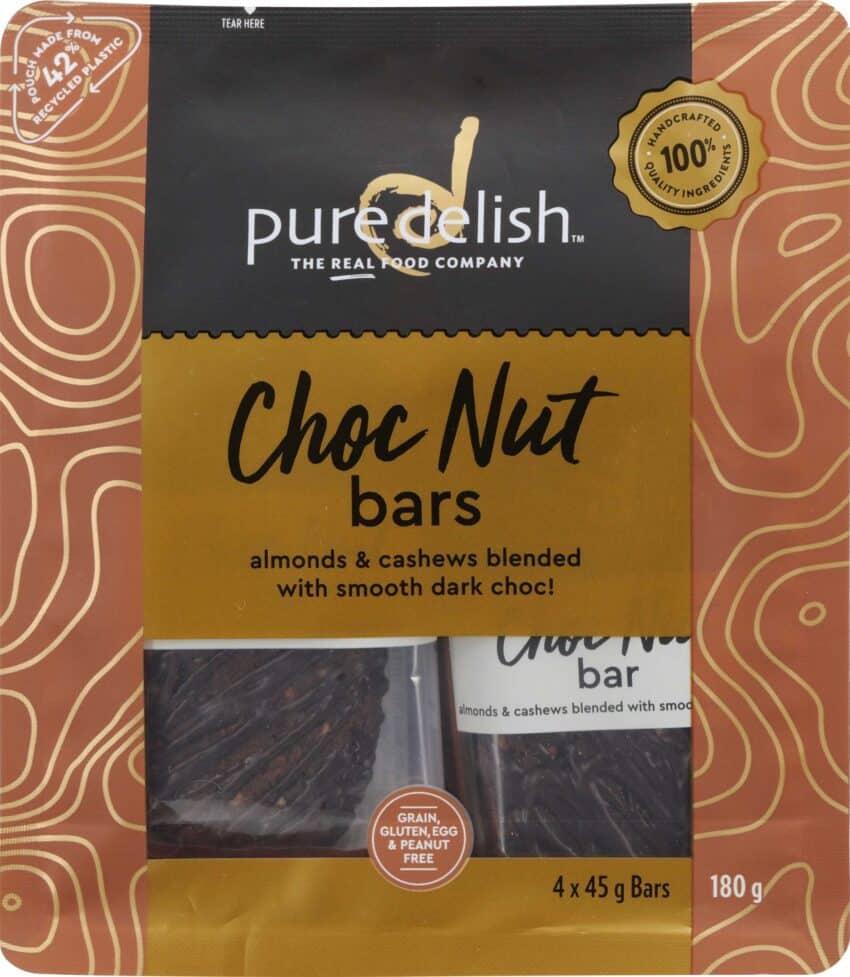 Choc Nut Bar Multi Pack (4 bars)