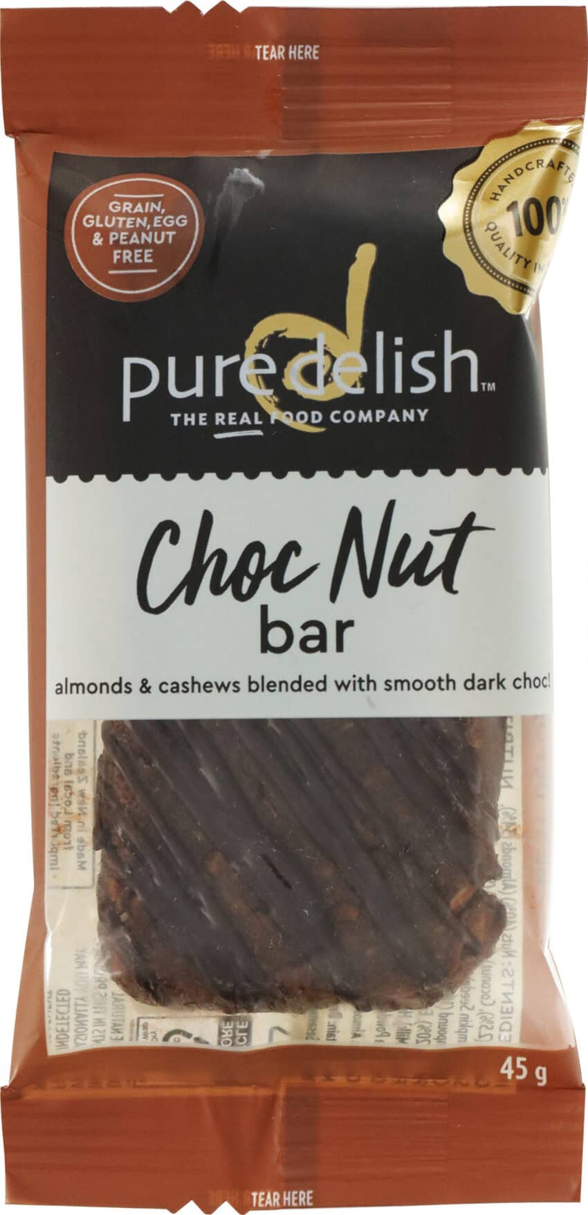 Choc Nut Bar (x 18 Bars)