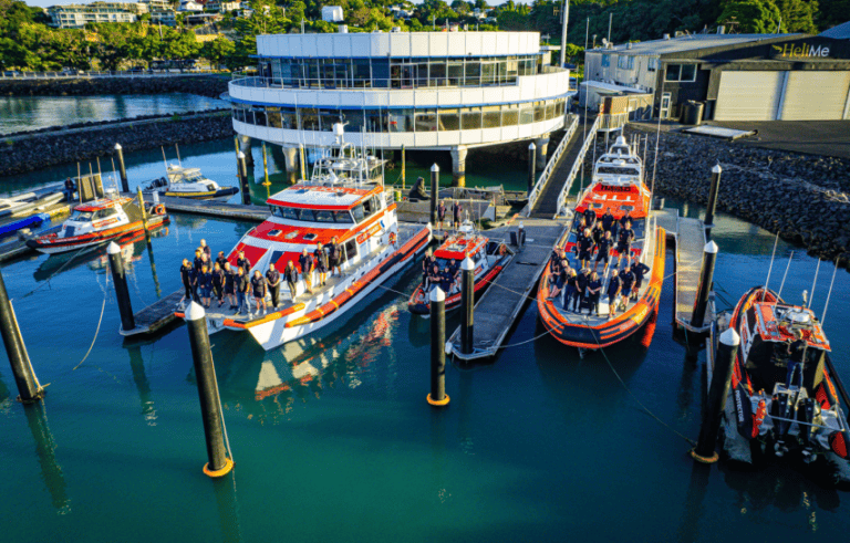 Auckland Coastguard supported by pure delish